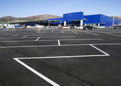 Retail Park Surfacing - Border Surfacing. Experts Road surfacing in Monmouthshire, Newport, Heads of the Valleys, Cardiff & Herefordshire
